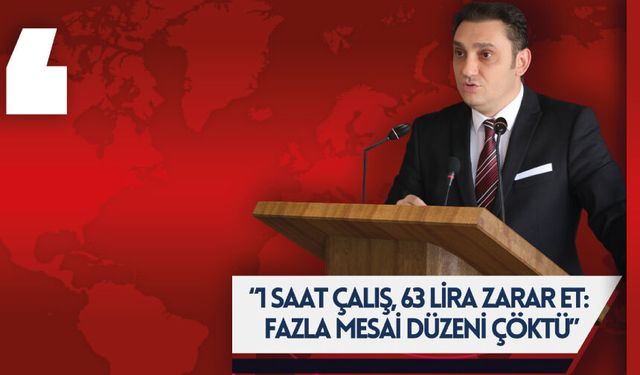 Memurun 1 Saat Fazla Mesai Ücreti 16,55 Lira, Mesaiye Gidiş-Dönüş Dolmuş Ücreti 80 Lira !