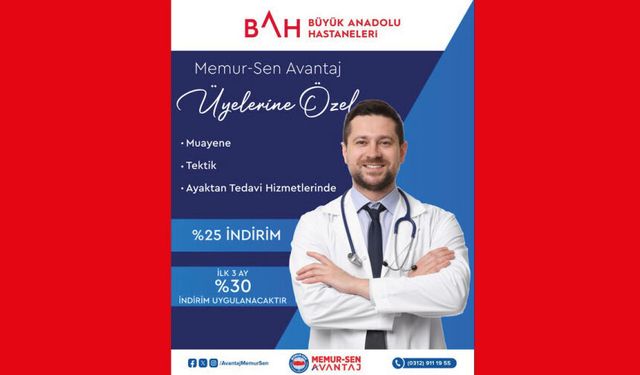 Büyük Anadolu Hastaneleri MemurSenAvantaj Dünyasında