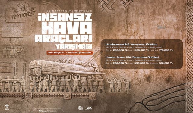 Uluslararası ve Liseler Arası İnsansız Hava Araçları Yarışması