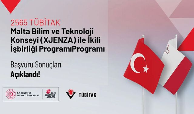 2565-Malta Bilim ve Teknoloji Konseyi (XJENZA) ile İkili İşbirliği Programı Başvuru Sonuçları Açıklandı