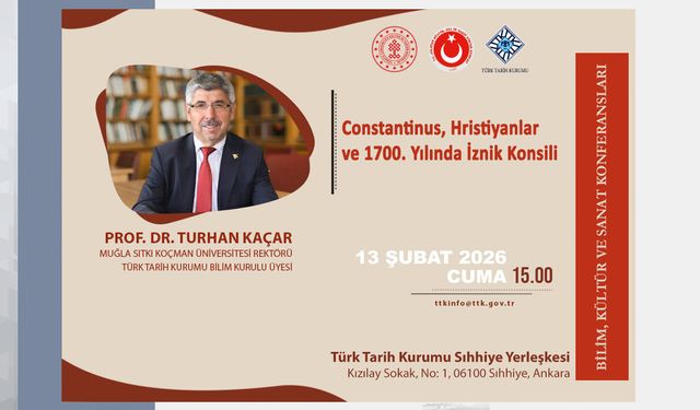 Bilim, Kültür ve Sanat Konferansları’nın Konuğu Prof. Dr. Turhan Kaçar