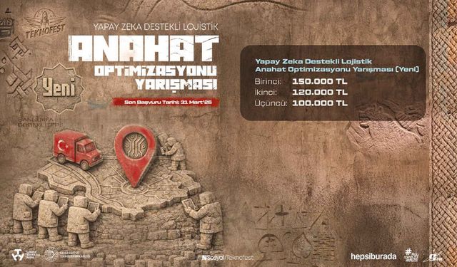 Yapay Zeka Destekli Lojistik Anahat Optimizasyonu Yarışması