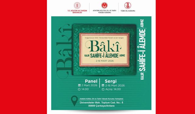 Doğumunun 500. Yılında Bâkî Paneli