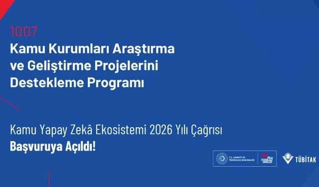 Kamu Yapay Zekâ Ekosistemi 2026 Yılı Çağrısı Başvuruya Açıldı