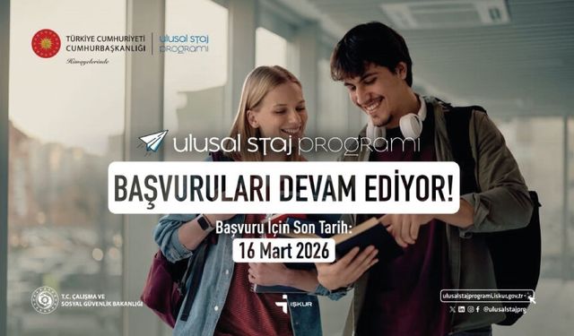 Ulusal Staj Programı 2026 Başvuruları Devam Ediyor