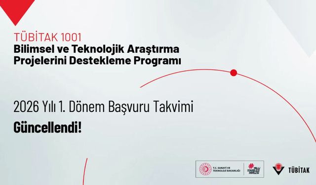 ARDEB 1001 Programı’nın 2026 Yılı 1. Dönem Başvuru Takvimi Güncellendi