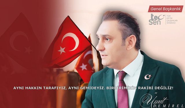 DEMİREL: Aynı Hakkın Tarafıyız, Aynı Gemideyiz. Birbirimizin Rakibi Değiliz!