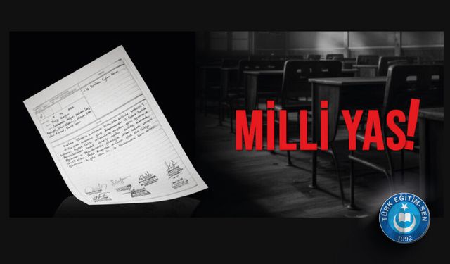 Milli Yas İlan Edilmelidir!