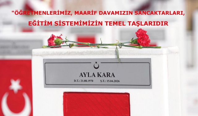 Öğretmen Hatıra Ormanı ve Şehit Öğretmenler Anıtı'nı ziyaret