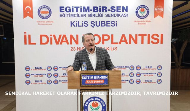 Sendikal Hareket Olarak Farkımız Tarzımızdır, Tavrımızdır