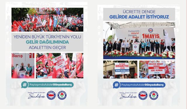 ÇORUM SAAT KULESİ EMEĞE VE EMEKÇİYE DEĞERİN VAKTİNİ GÖSTERDİ