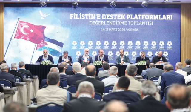 Filistin’e Destek Platformları Değerlendirme Toplantısı Gerçekleştirildi