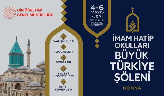 İmam Hatip Okulları Büyük Türkiye Şöleni Finali Konya'da Gerçekleşti