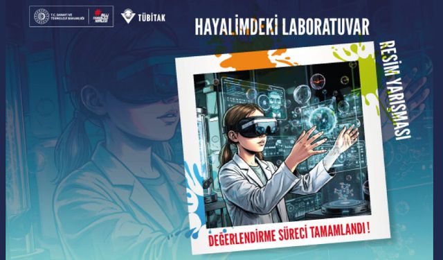 “Hayalimdeki Laboratuvar” konulu Resim Yarışması değerlendirme sonuçları açıklandı