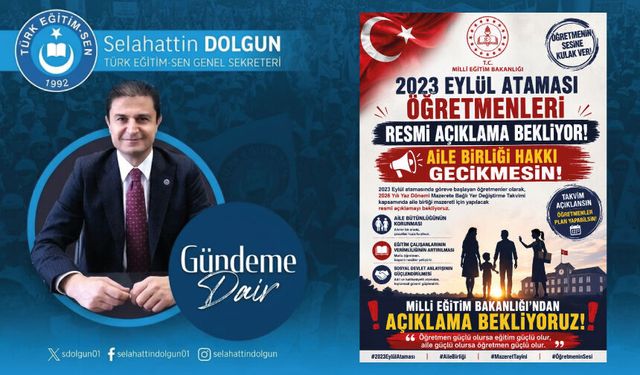 Aile yılında, eşler bir araya gelemiyor
