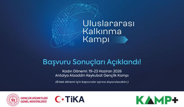 KAMP, Uluslararası Kalkınma Kampı Başvuru Sonuçları Açıklandı