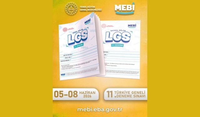 11. Türkiye Geneli LGS Deneme Sınavı