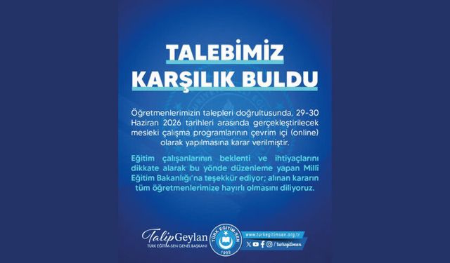29 ve 30 Haziran tarihlerinde seminerler online yapılacak
