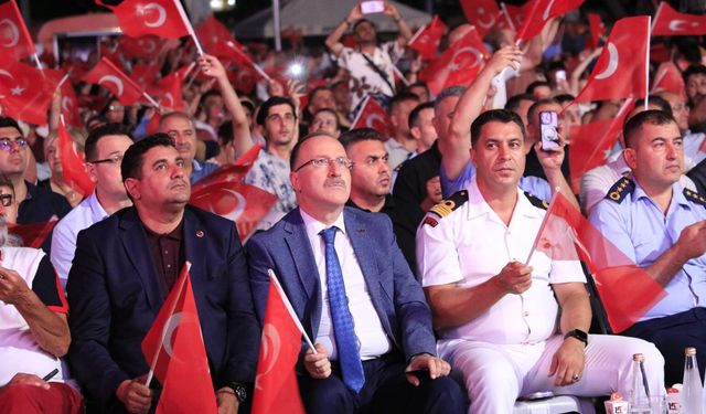 Antalya'da "İrade Bizim, Zafer Bizim" temasıyla anma programı düzenlendi
