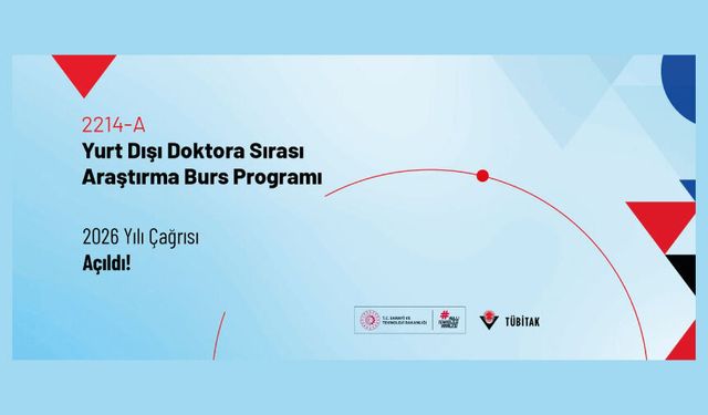 2214-A Yurt Dışı Doktora Sırası Araştırma Burs Programı 2026 Yılı Çağrısı Başvuruya Açıldı