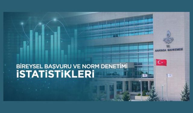 Bireysel Başvuru ve Norm Denetimi İstatistikleri (2026/1)