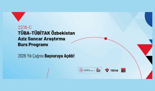 2216C – TÜBA-TÜBİTAK Özbekistan Aziz Sancar Araştırma Burs Programı Başvuruya Açıldı