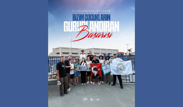 Bizim Çocuklardan Uluslararası Sularda Büyük Başarı