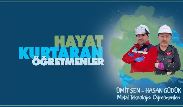 Afet Gönüllüsü Öğretmenler serisinde Hasan GÜDÜK ve Ümit ŞEN