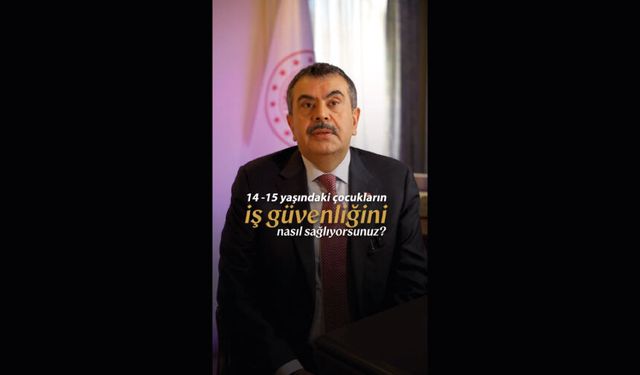 MESEM’lerdeki öğrencilerimizin iş güvenliğini nasıl sağlıyorsunuz?