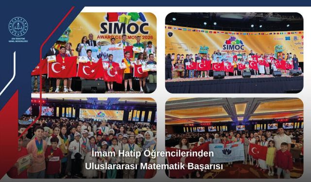 İmam Hatip Öğrencilerinden Uluslararası Matematik Başarısı