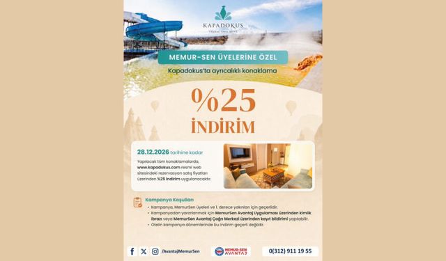 Kapadokya'da Yeni Adresiniz
