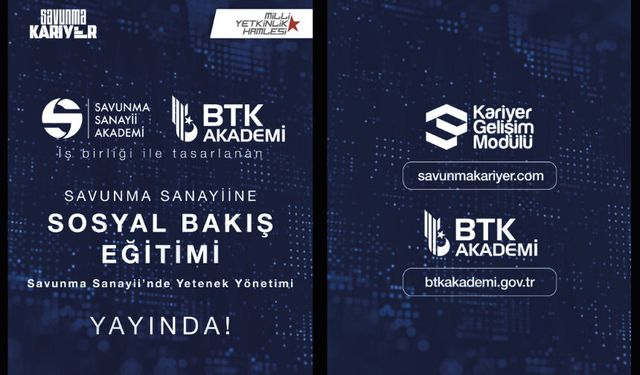 Savunma Sanayiine Sosyal Bakış Eğitimleri
