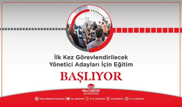 EĞİTİM KURUMLARI YÖNETİCİ YETİŞTİRME PROGRAMI'NDA İKİNCİ AŞAMA BAŞLIYOR