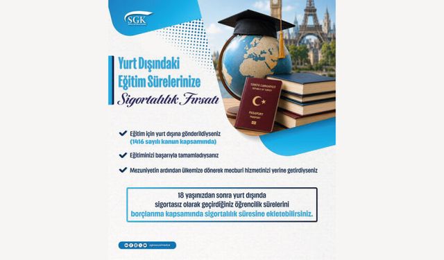 Eğitimden emekliliğe, hayatın her anında sizinleyiz
