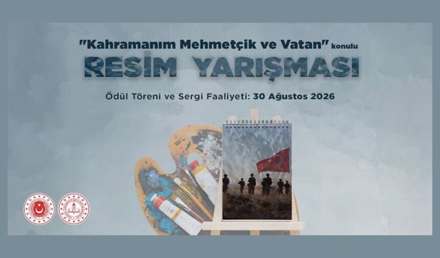 "KAHRAMANIM MEHMETÇİK VE VATAN" TEMALI RESİM YARIŞMASINDA HALK OYLAMASI BAŞLADI