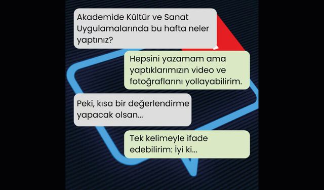 “Sıra Sizde” etkinliklerinde öğretmen adaylarımız sahnedeydi