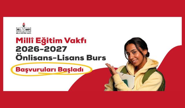 2026-2027 Önlisans-Lisans Bursu