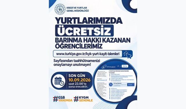 e-Devlet üzerinden taahhütname onayınızı yapmayı unutmayın