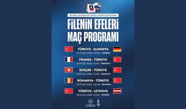 Filenin Efeleri Avrupa Şampiyonası’nda sahaya çıkıyor!
