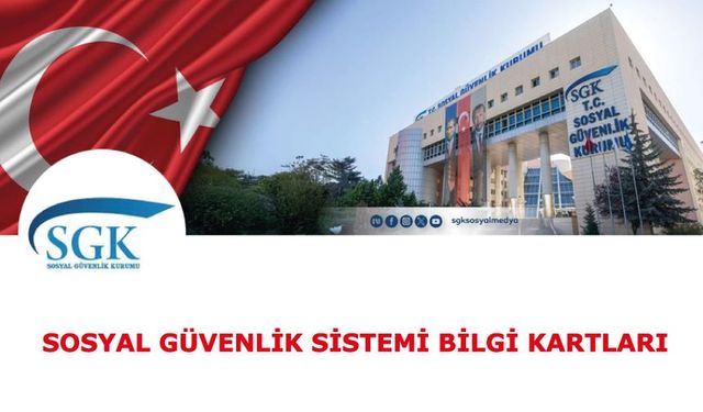 Sosyal Güvenlik Sistemi Bilgi Kartları Ekim 2026