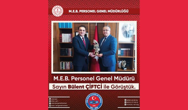 PERSONEL GENEL MÜDÜRÜ SAYIN BÜLENT ÇİFTCİ İLE GÖRÜŞTÜK