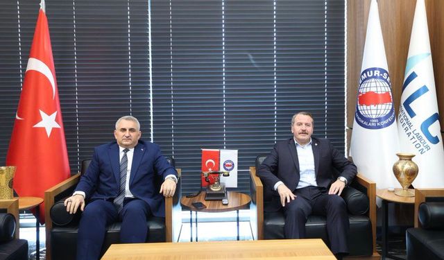 Artvin Çoruh Üniversitesi Rektörü Prof. Dr. İbrahim Aydın ziyareti