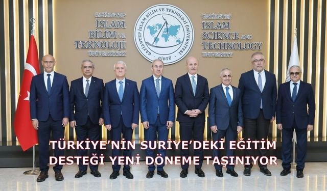 Türkiye’nin Suriye’deki eğitim desteği yeni döneme taşınıyor