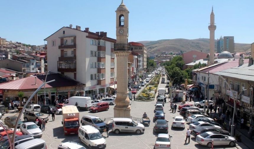 Bayburt’ta araç sayısı 18 bin 695 oldu