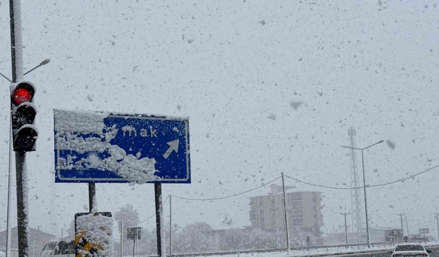 Bitlis’e mevsimin ilk karı yağdı