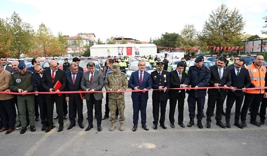 Malatya’da Emniyet ve Jandarmaya araç takviyesi