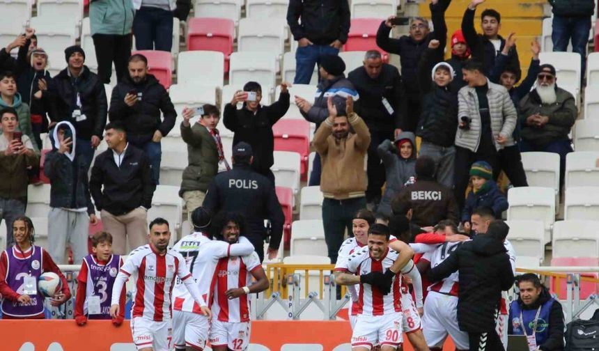 Trendyol Süper Lig: NG Sivasspor: 3 - A. Hatayspor: 2 (Maç sonucu)