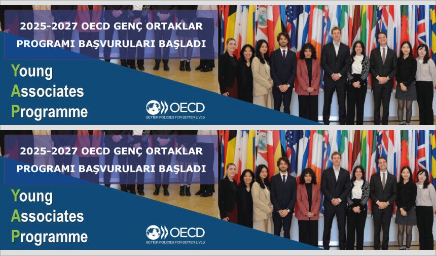 2025-2027 OECD Genç Ortaklar Programı başvuruları başladı