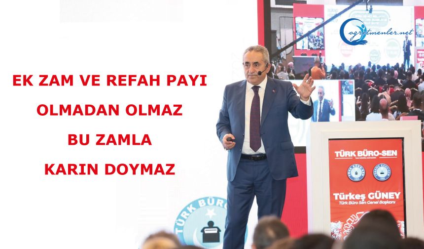 Ek Zam Ve Refah Payı Olmadan Olmaz, Bu Zamla Karın Doymaz