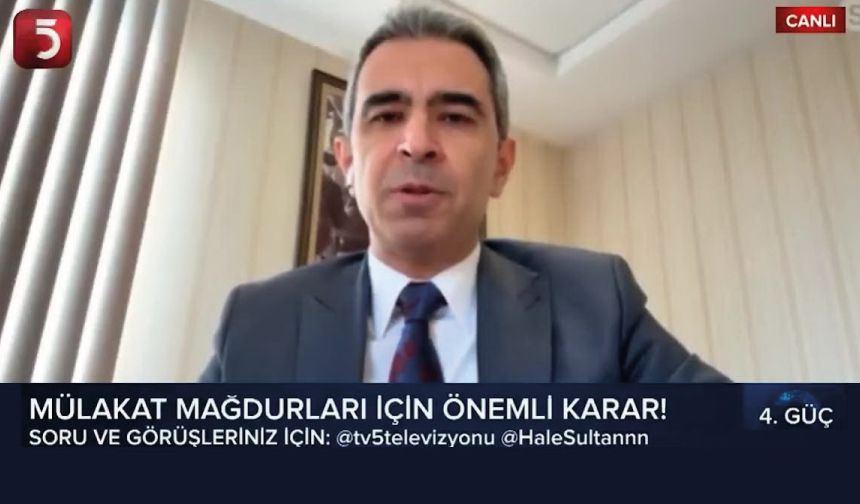 Orhan KÜTÜK, Mülakat mağduriyetini, YD KARARI çerçevesinde değerlendirdi